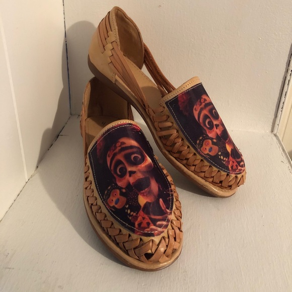 SOLD Last 7⚠️Frida Kahlo Authentic Leather Sandal - Picture 3 of 4